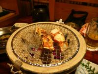 タラバ 炭火焼き